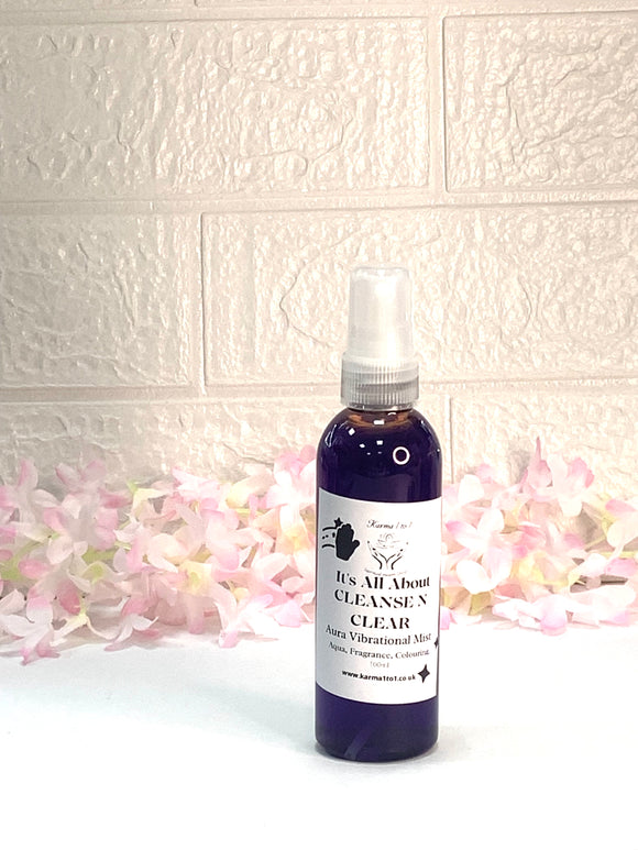 It’s All About Cleanse & Clear Aura Mist